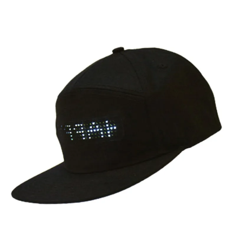 LED Smart Cap Mobile Display Screen Caps Party Club Baseball Sports Hat* | Спорт и развлечения