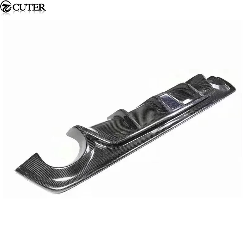 Автомобильный Стайлинг Q50 диффузор заднего бампера из углеродного волокна