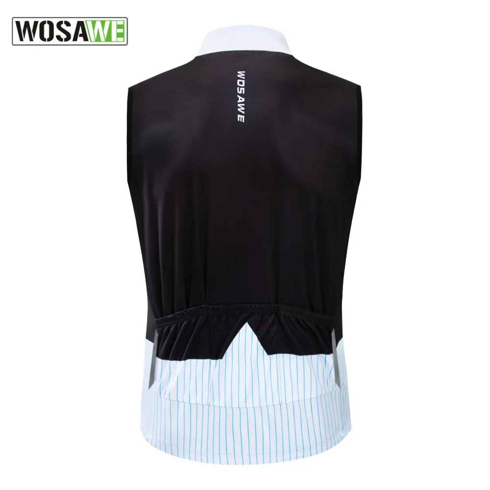 Мужские велосипедные рубашки WOSAWE без рукавов для езды на мотоцикле мужские майки