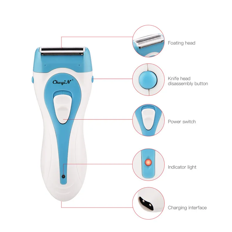 Женский Электрический бритвенный бритва эпилятор для рук ног подмышек тела