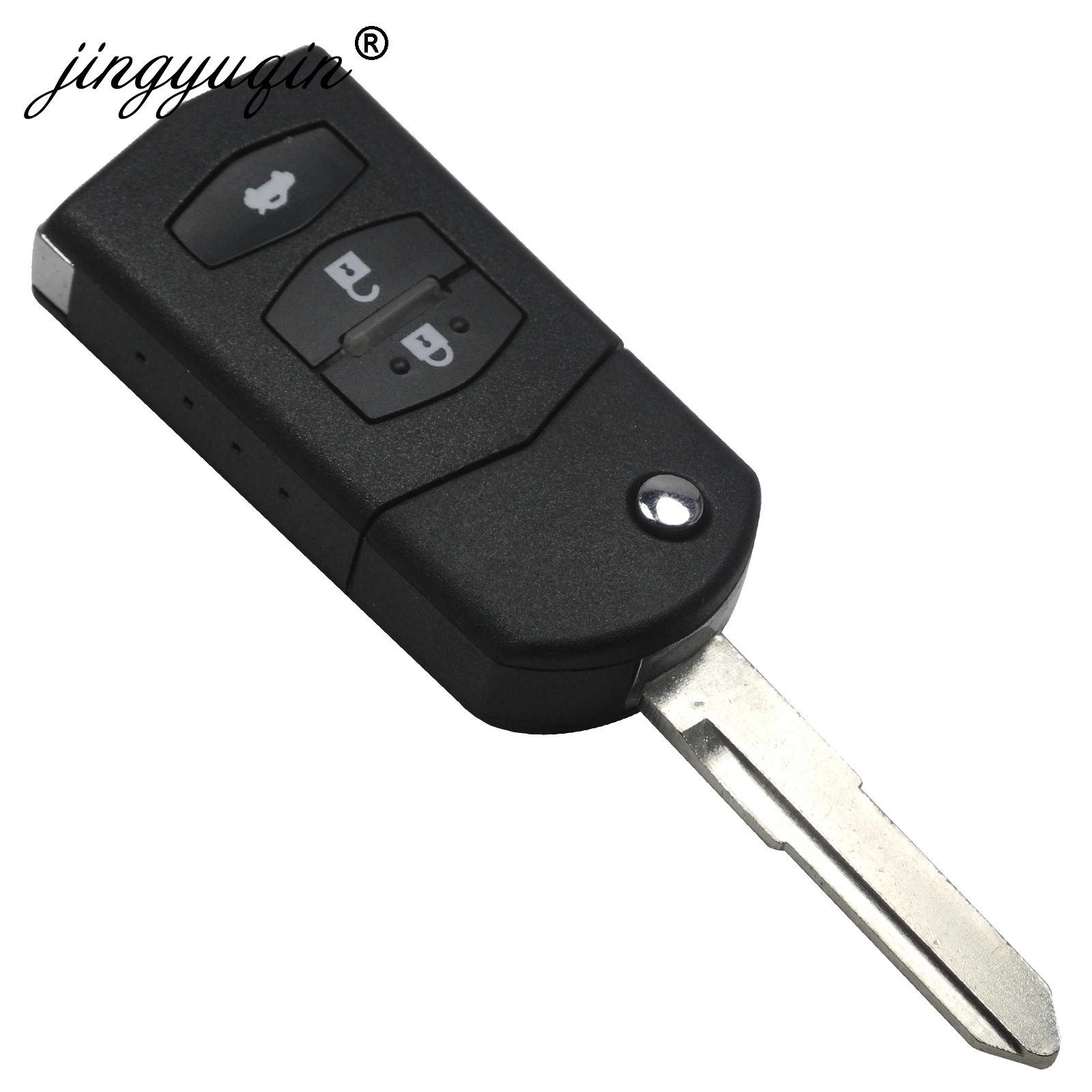 Bilchave 2/3 кнопка дистанционного брелока корпус Складной флип для Mazda 3 5 6 RX8 MX5|Ключ от