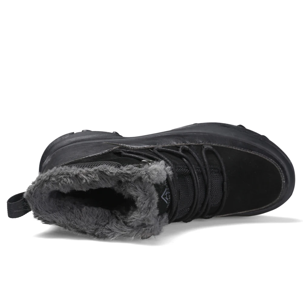 HUMTTO Waterproof Hiking Shoes Sport Mountain Winter Boots Mens Leather Hunting Trekking Boots Outdoor Climbing Sneakers for Men