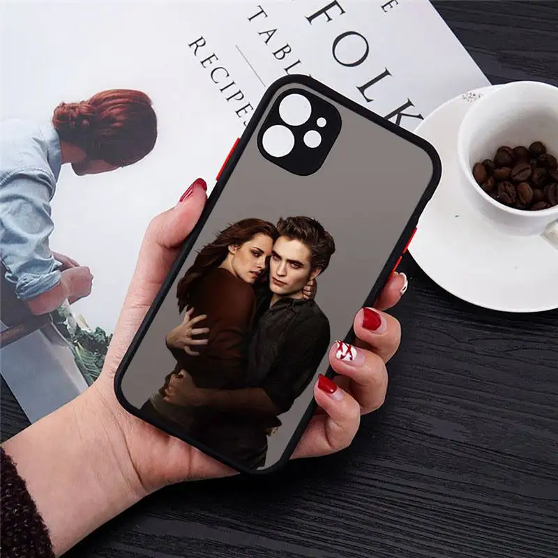 

Twilight famous tv show Phone Case matte transparent For iphone 7 8 11 12 plus mini x xs xr pro max luxury shell cover