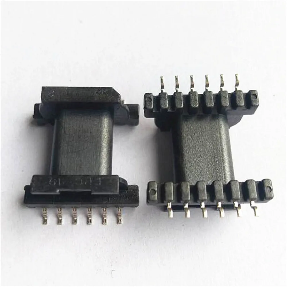Высокочастотный мягкий сердечник EPC19 и Катушка SMD6 + 6 контактов 20