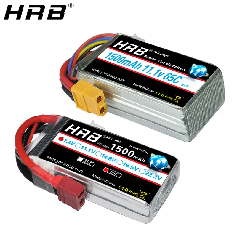 hrb 74 v 1500mah 111 v литий полимерная батар
