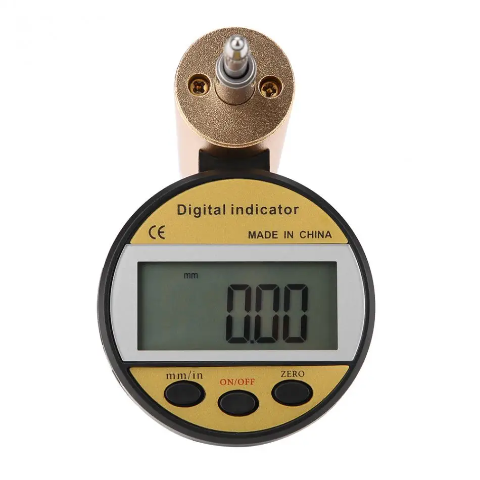 

Цифровой индикатор горячая Распродажа 0-12,7 мм, 0,01 мм, высокоточный вертикальный цифровой индикатор, измерительный прибор с зондом 0,03 мм