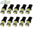 10 светодиодный т., 10 светодиодов, 7020 светодиодных ламп, 168 194, Сменные лампы для обратной панели приборов, белые, синие лампы для габаритных огней