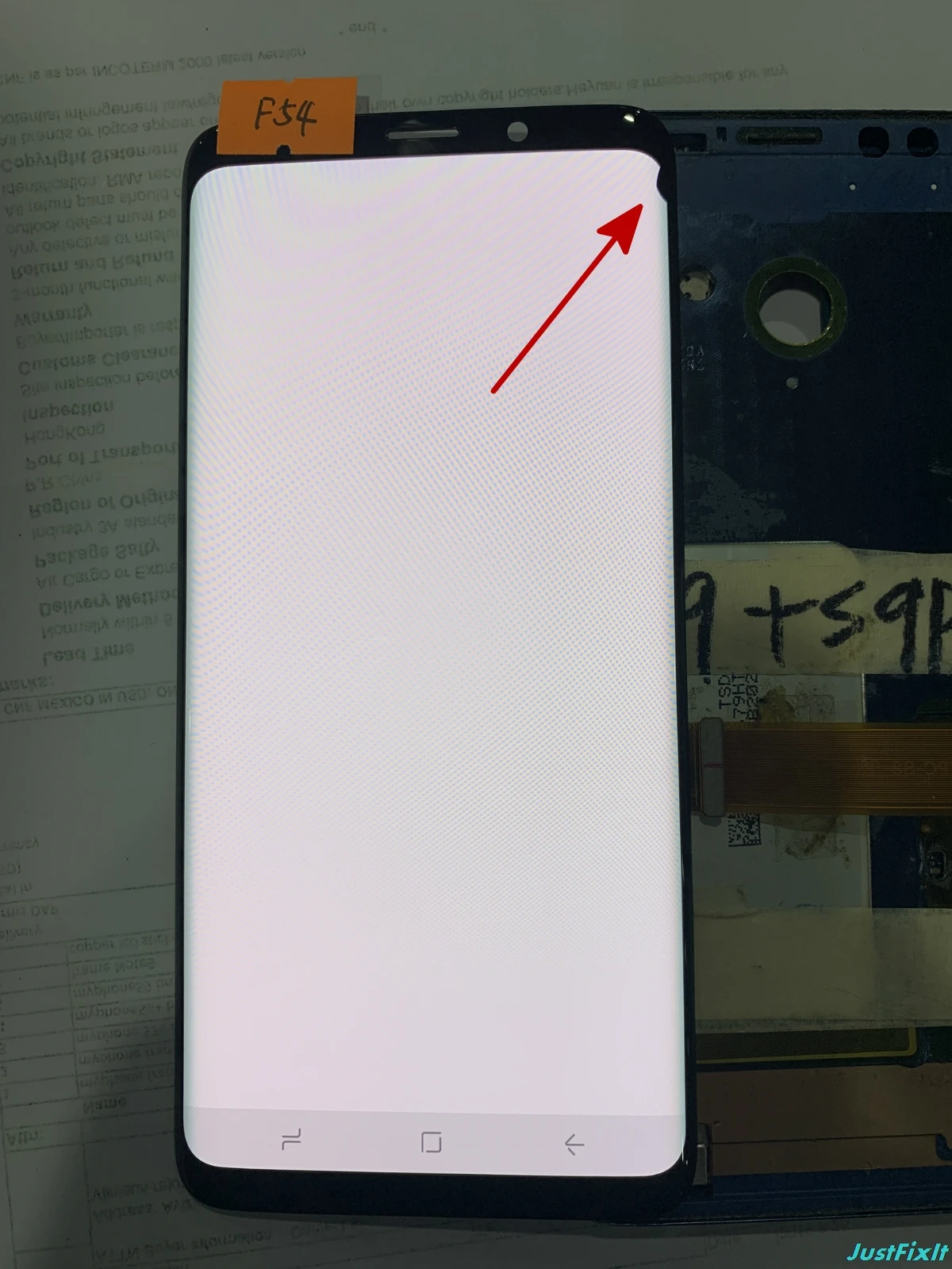 Супер AMOLED для samsung Galaxy S9 Plus G965F G965U S9plus ЖК-дисплей сенсорный экран дигитайзер дефект черное пятно