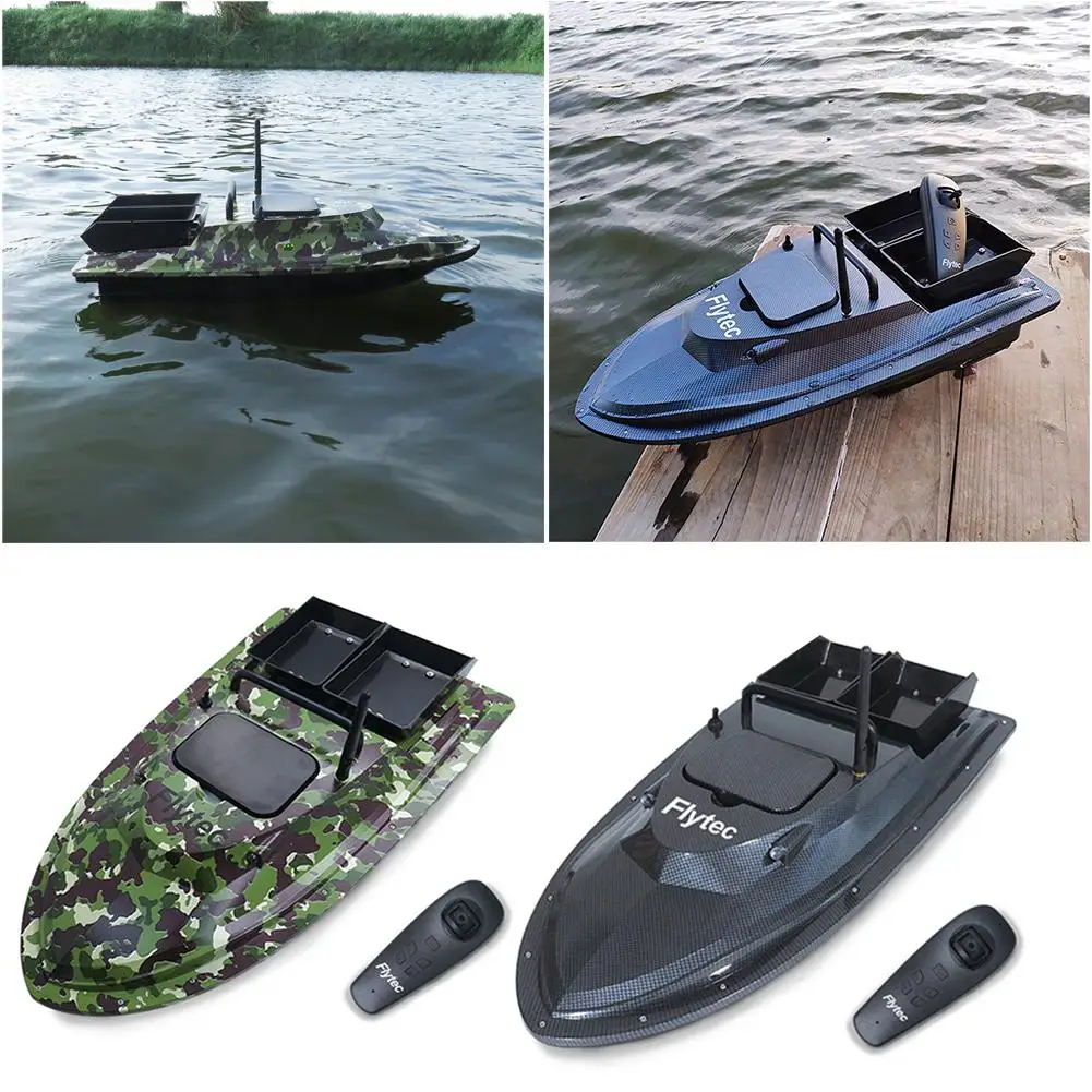 RC лодка для доставки прикорма и оснастки электрический пульт дистанционного