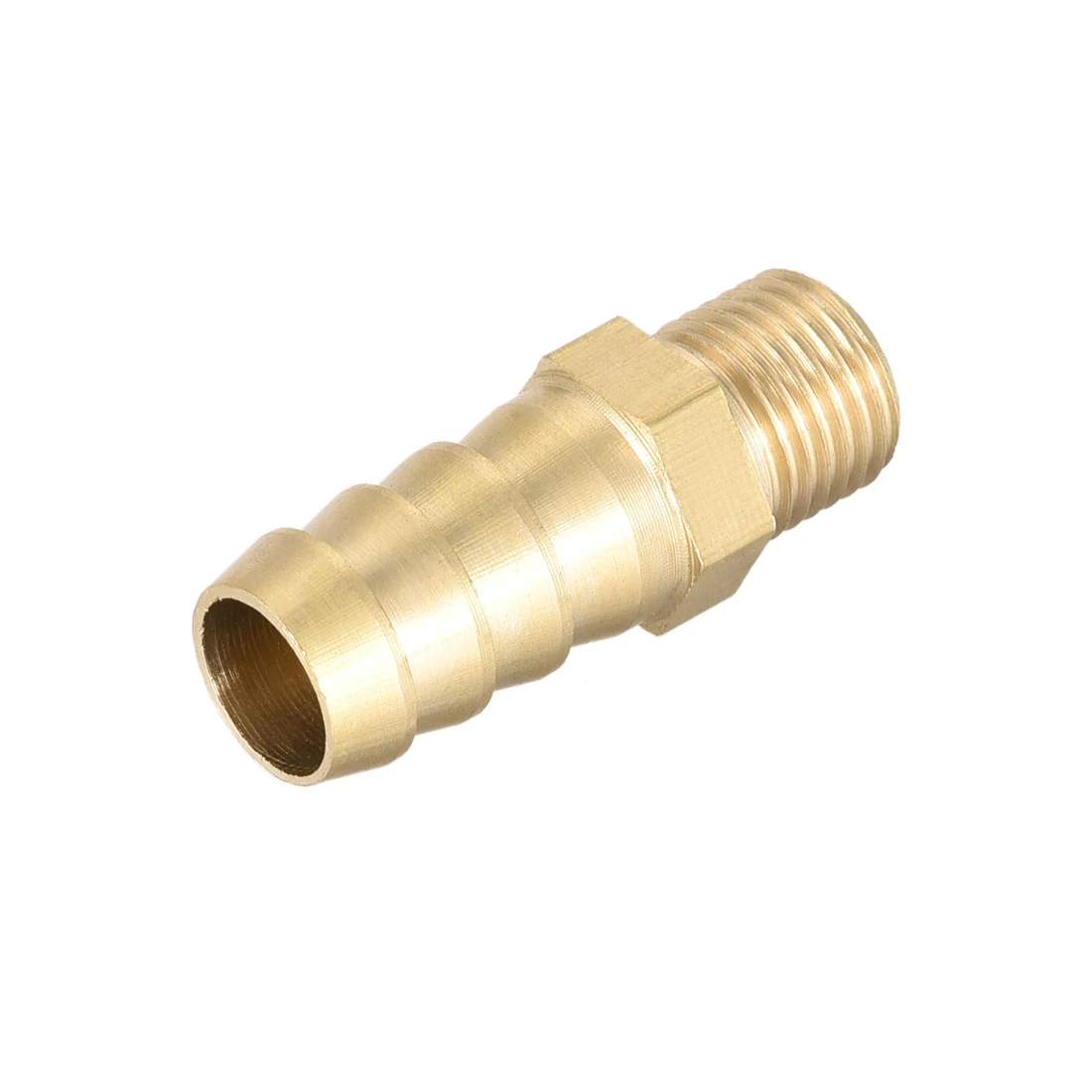 

uxcell Brass Fitting Connector Metric M10x1 Male to Barb Hose ID 10mm 2pcs