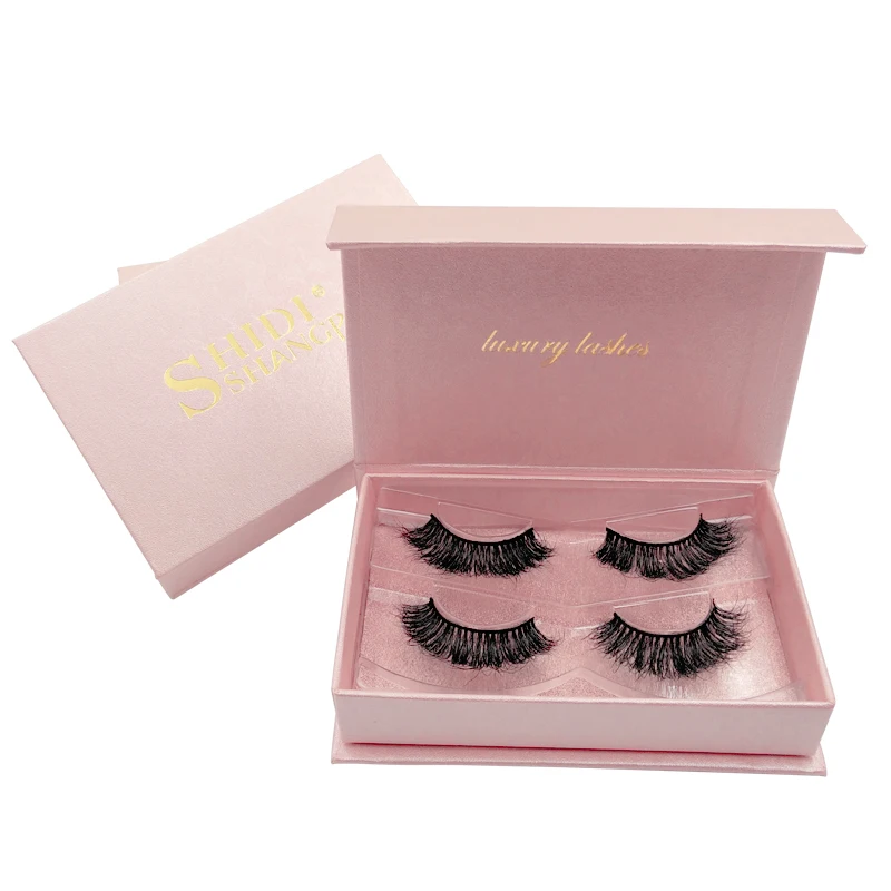 

YXC Wholesale 3D Mink Eyelashes 2Pairs False Lashes Cruelty Free Lashes Handmade Reusable Dramatic Eyelashes Maquiagem