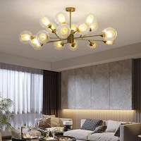 nordic post modern living room decoration lamp creative personality magic bean chandelier bedroom lamp dining room chandelier