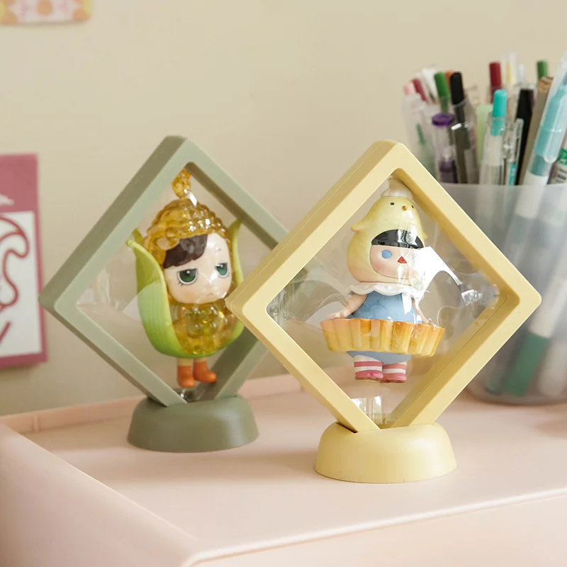 

Прозрачная шкатулка для демонстрации ювелирных изделий, органайзер из полиэтиленовой пленки HD для браслетов, ожерелий, колец, серег, ручная...