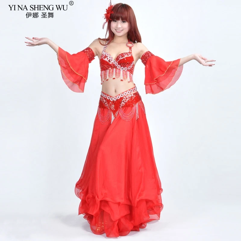 Женский костюм для танца живота откровенный бюстгальтер с кисточками и