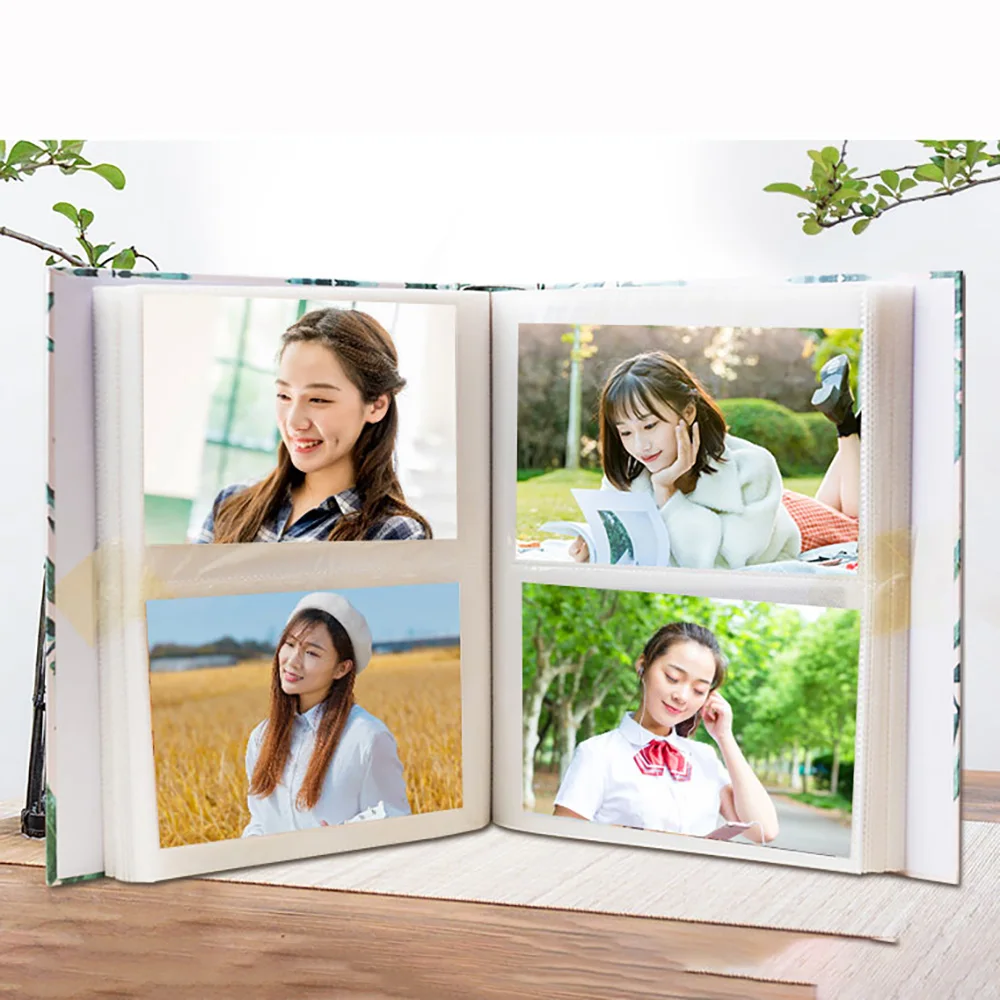 

Insert Type Family Baby Photo Album 4X6 Creative Scrapbook Photocard Instax Mini Album Photo Collect Book 4R Photo Albums Gifts