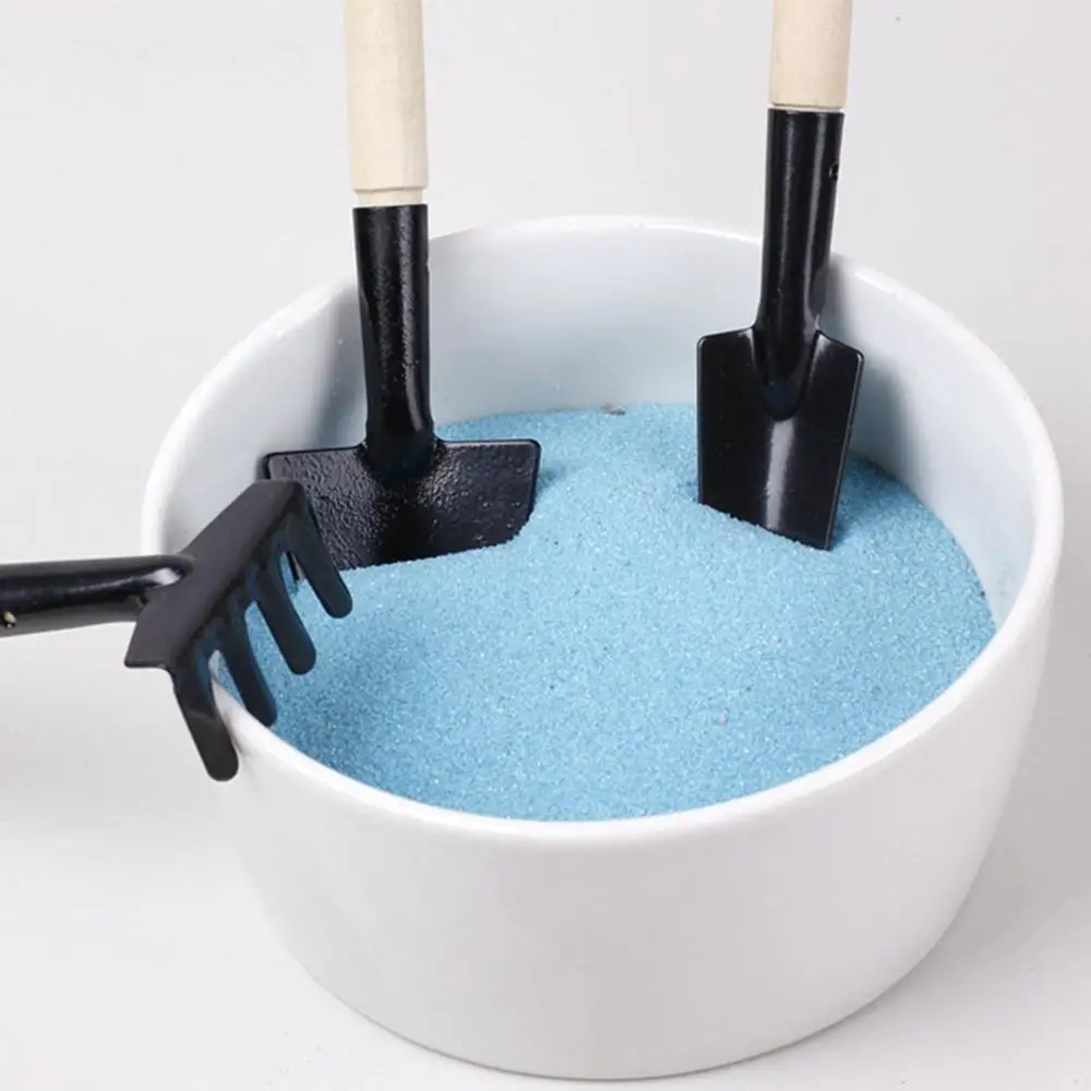 

Small Shovel/Rake/Shovel Long Handle Gardening Tools 3PCS/Set Gardening Mini Tool Wood Handle Metal Head Potted Plant Tools