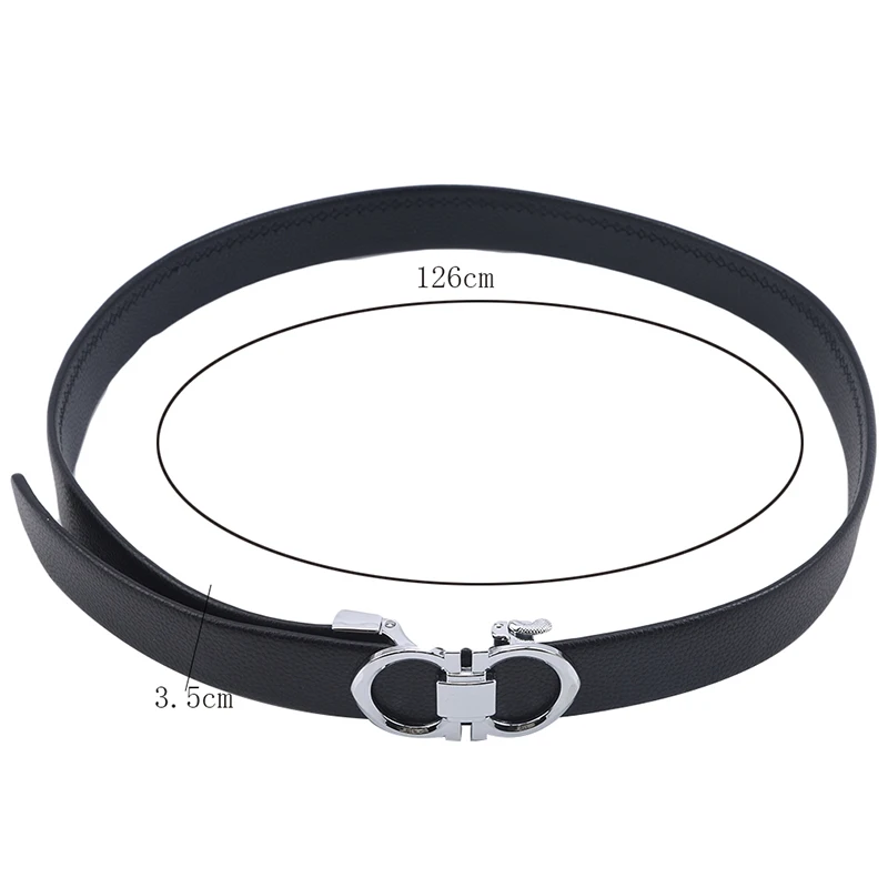 

Double Ring Women Belt Fashion Waist Belt PU Leather Metal Buckle Heart Pin Belts For Ladies Leisure Dress Jeans Wild Waistband