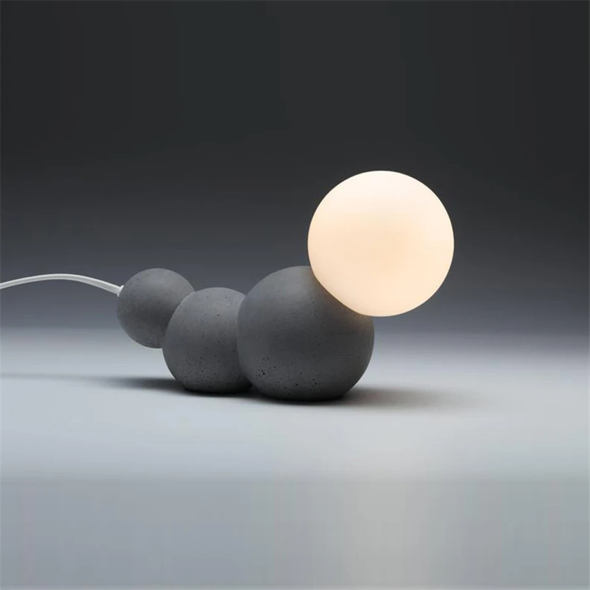 Милые настольные лампы в виде гусеницы детская комната макароны Мультяшные