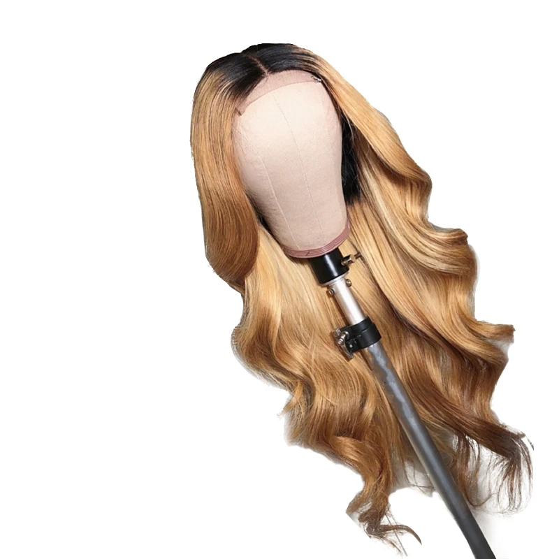 HairUGo 4*4 парик из человеческих волос для женщин Красный 99j парик из бразильских волос Remy с волнистой частью для волос младенца