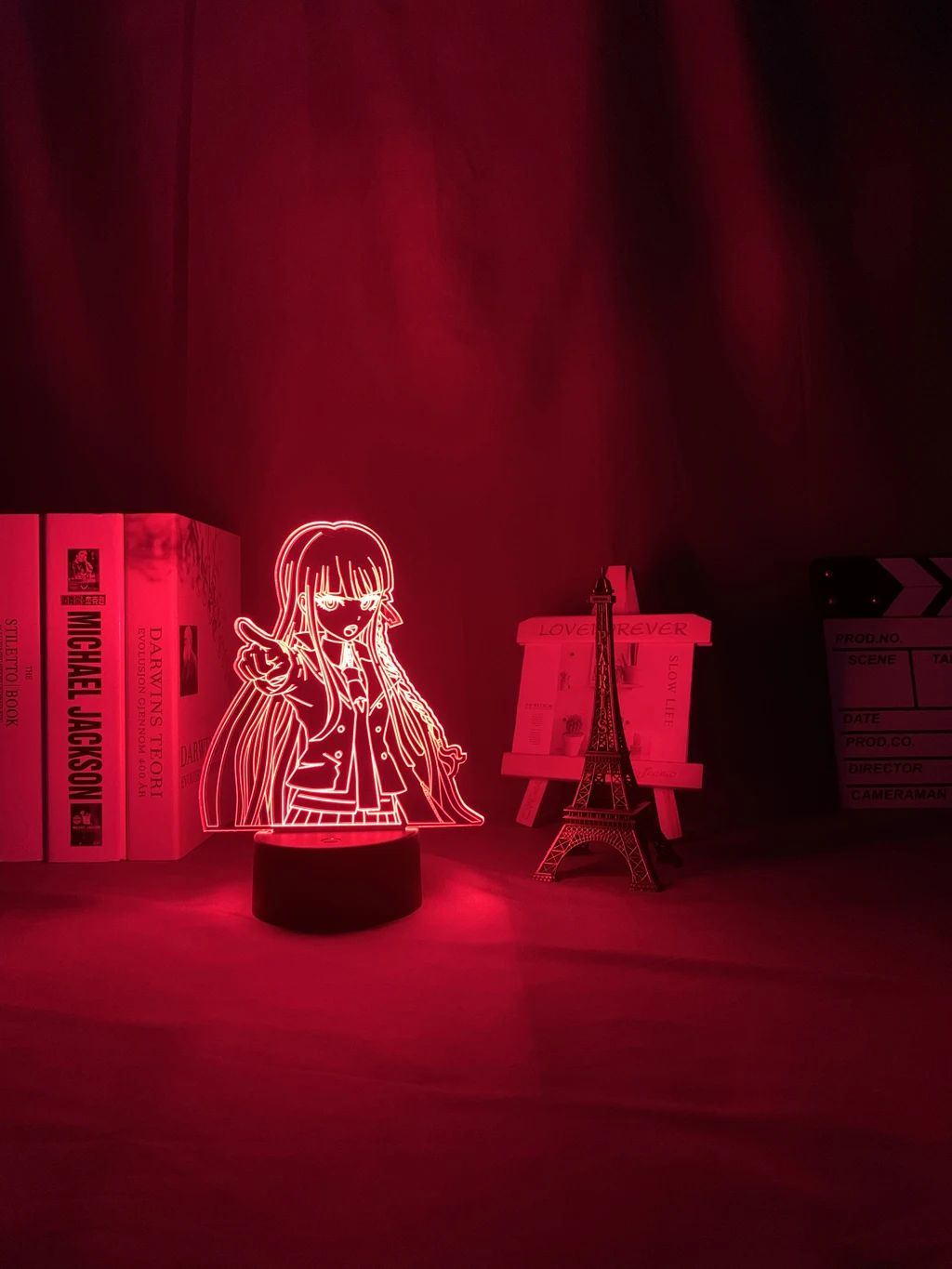 Светодиодная настольная лампа Danganronpa Kyoko Kirigiri акриловый светильник для украшения