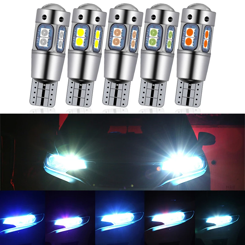 2 шт Автомобильный светодиодный Canbus лампа T10 W5W Габаритные огни для Chevrolet Buick Cruze Aveo