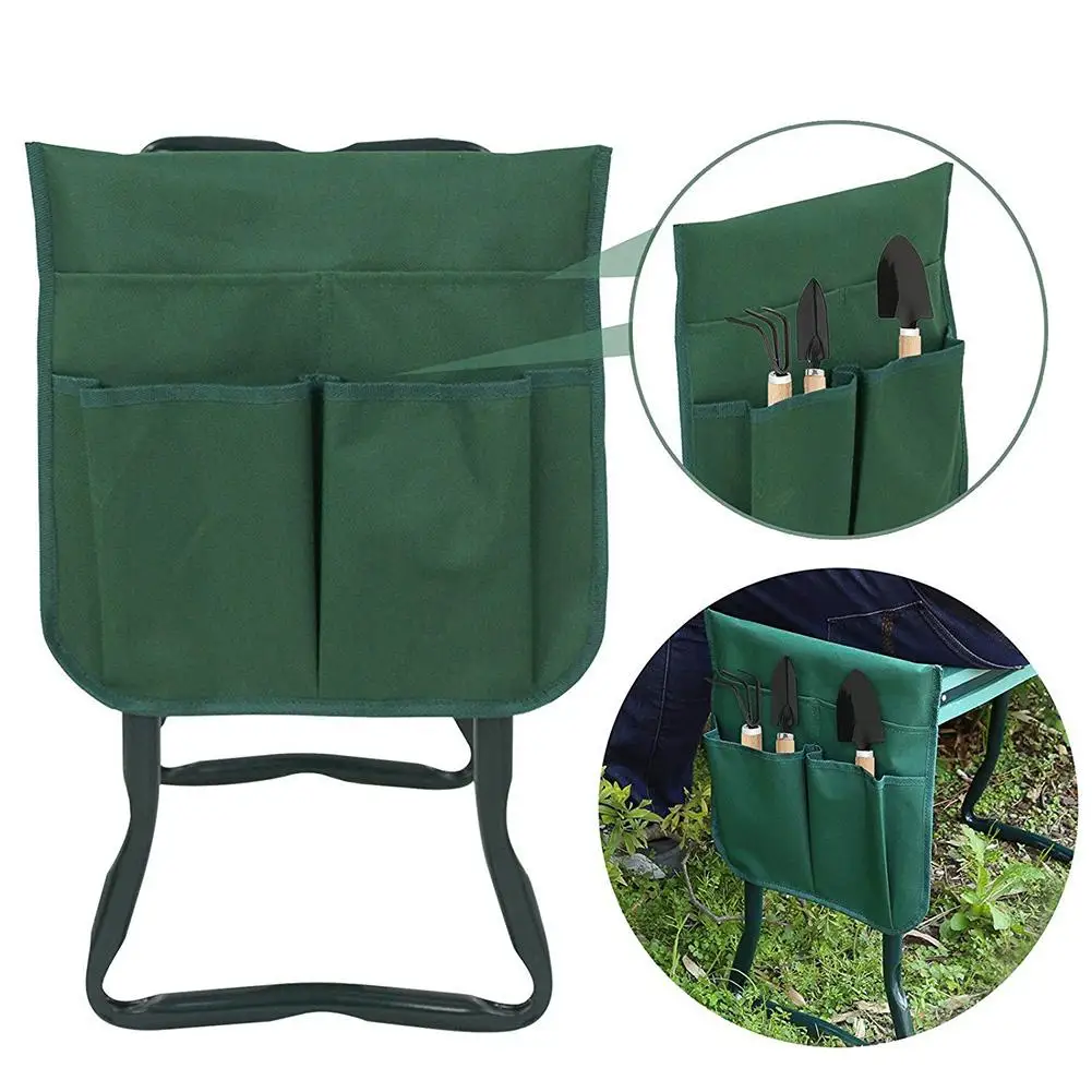 

1PCS Garden Kneeler Tool Bag Garden Tool Storage Bag Portable Tool Pouch For Knee Stool Gardening Tools Storage Pouch Toolkit