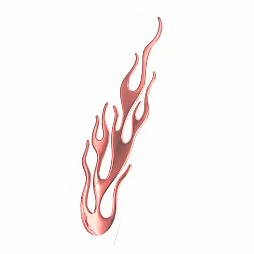 Автомобиль Мотоцикл 3d Пламя огня Светоотражающая наклейка виниловая