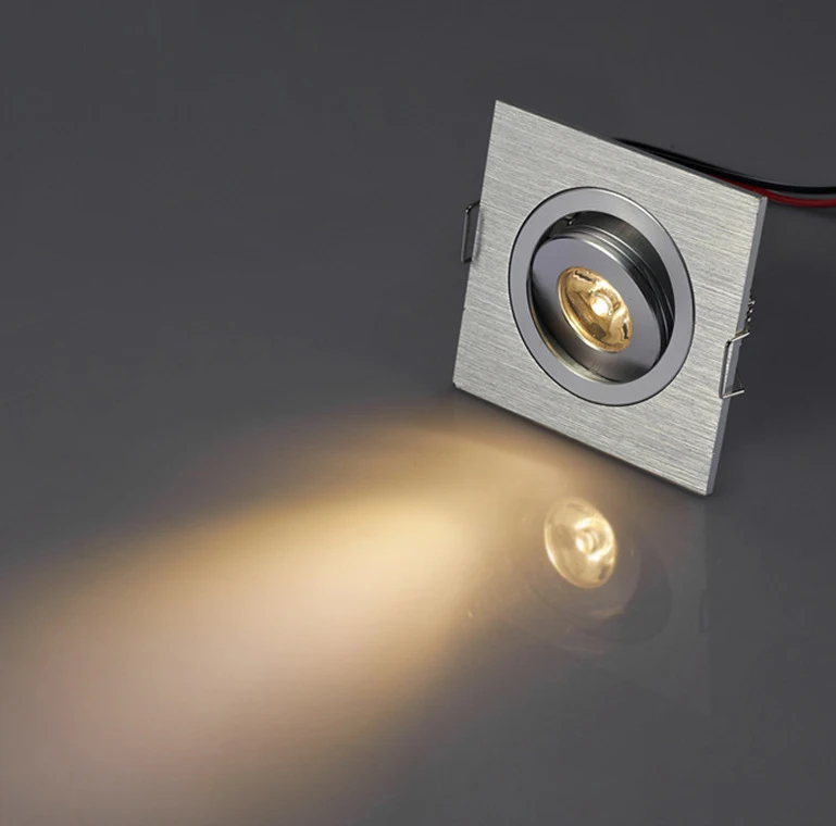 Светильник JLAPRIRA квадратный небольшой светодиодный потолочный светильник 1 Вт 3