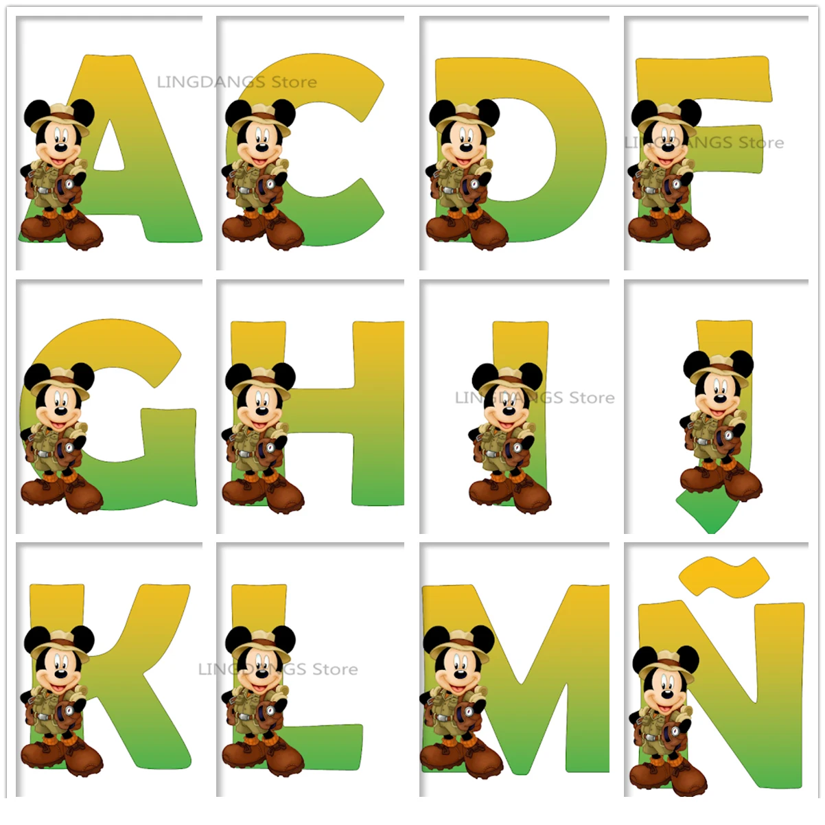 

Алмазная живопись 5d «сделай сам», персонализированная мозаика с именем на заказ для мальчиков, с изображением Диснея, Микки Мауса, вышивка к...