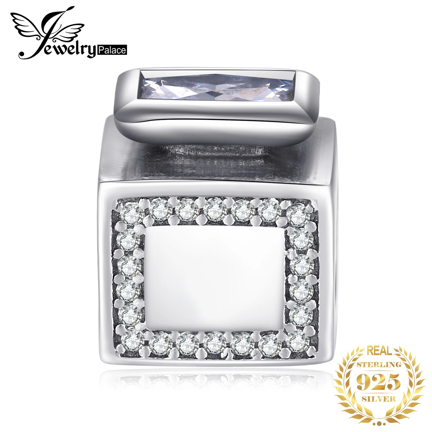 Jewelrypalace стерлингового серебра 925 флакон духов жемчужный бисер Подвески Fit Браслеты подарки для нее Модные украшения подарок