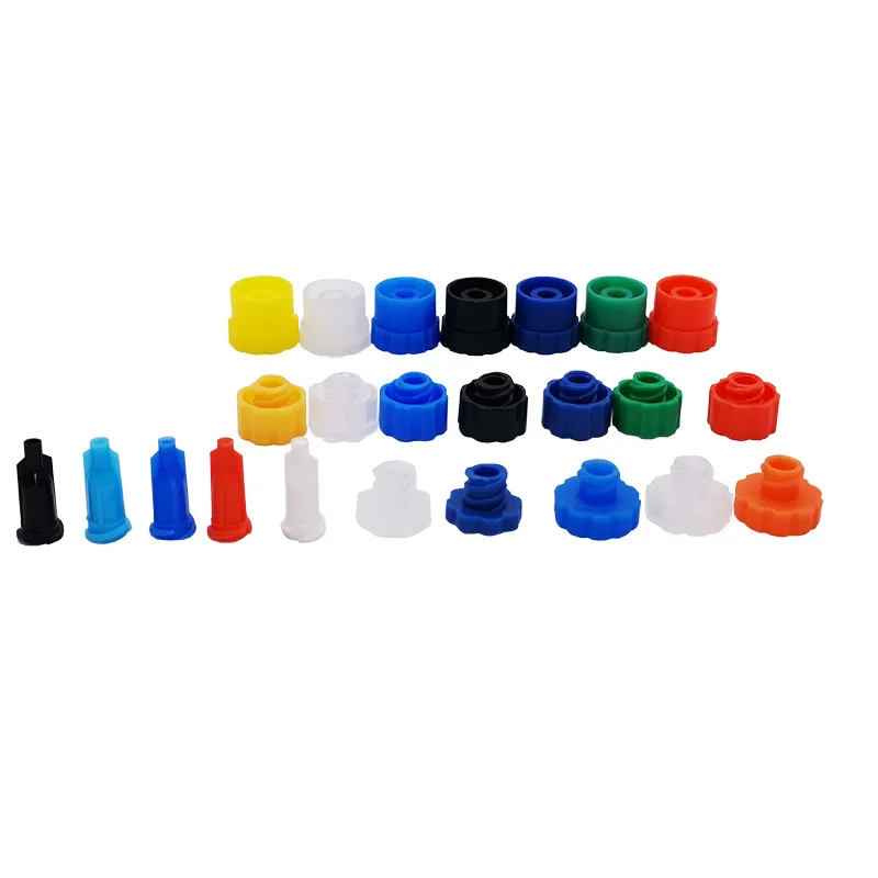 50 шт. замок Луер шприц винт точности советы жидкости дозатор игл датчик круглый