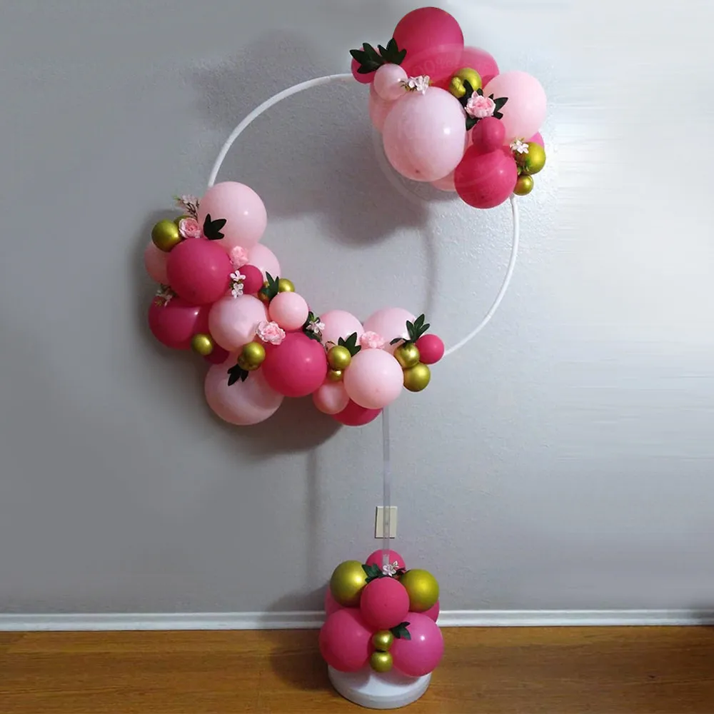 

Birthday Wedding Holiday Decoration Balloon Round Arch Frame Balloon Garland Baby Shower Background Decoration Supplies Garland