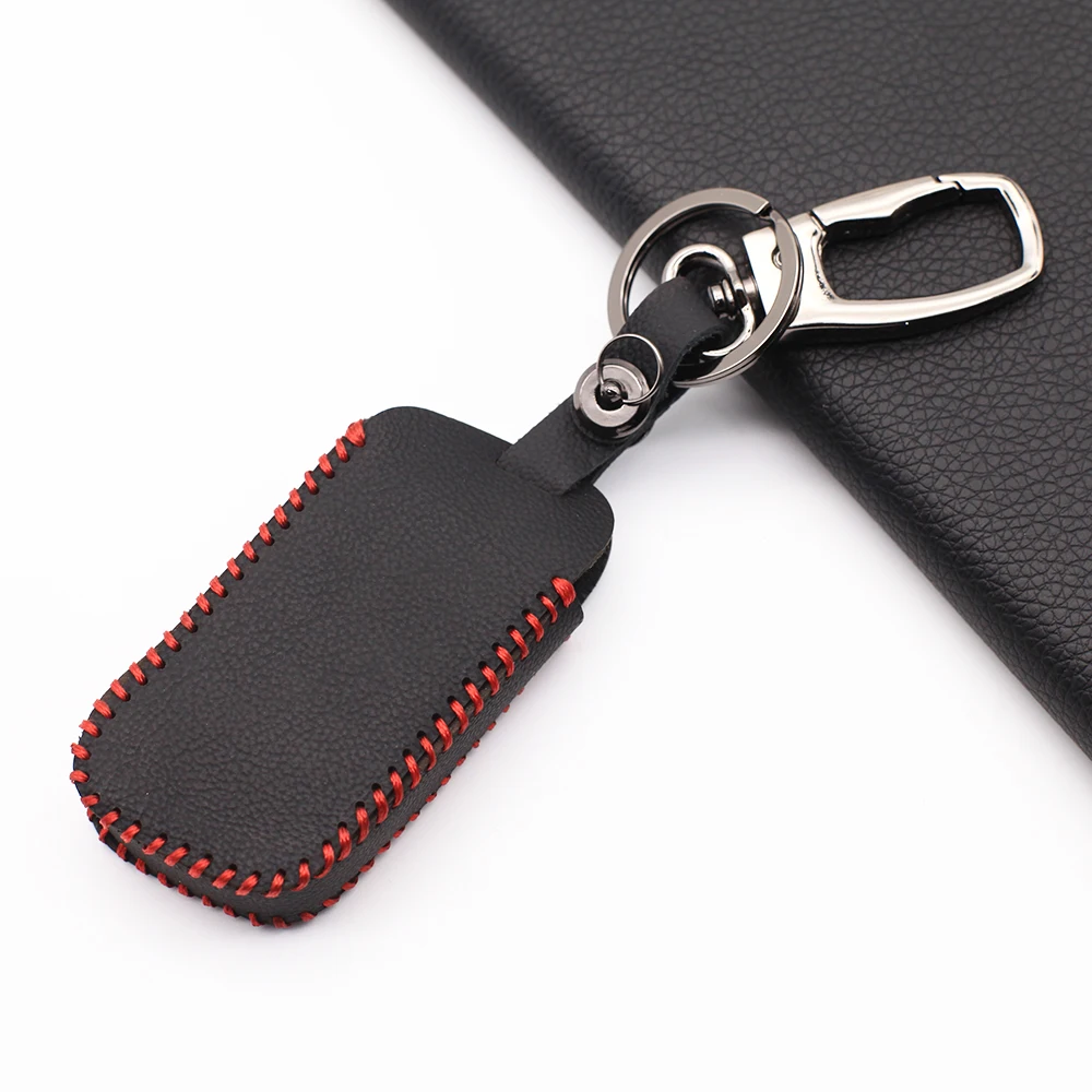 

Atobabi leather key case for starline a39 a96 a93 a36 a63 2-way car alarm system lcd remote control keychain cover