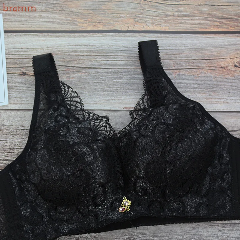 

NEW Large size Push Up bra women's side support push-ups underwear bra full coverage bra Bralette/XL lingerie