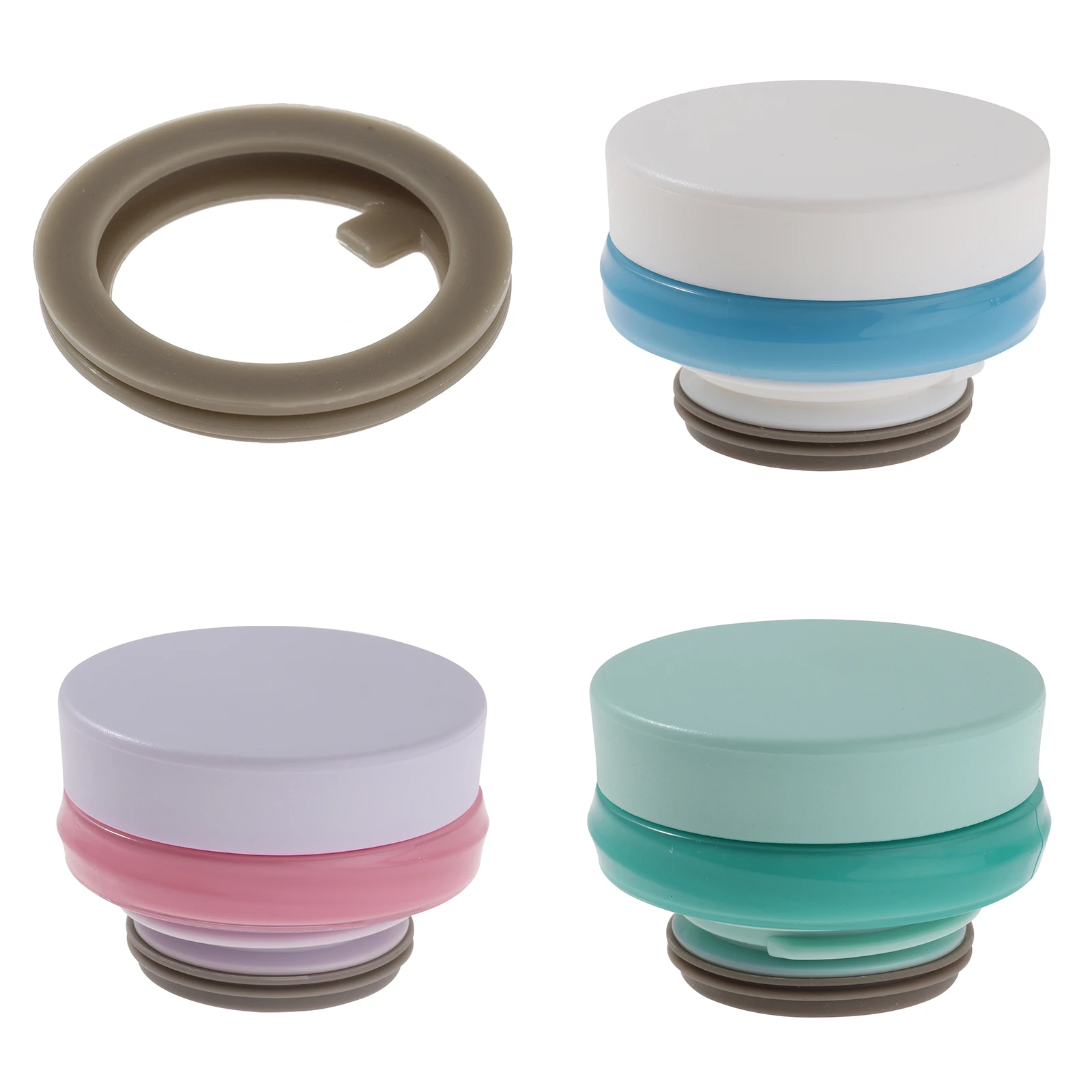 Thermoses Accessories Outdoor Travel Cup Vacuum Flask Lids Universal Drinkware Mug Outlet Bullet Cover Silicone Seal Ring | Дом и сад