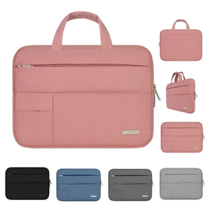 laptop bag for dell asus lenovo hp acer handbag pc tablet 11 12 13 14 15 inch bag for macbook air pro notebook 15 6 sleeve case free global shipping