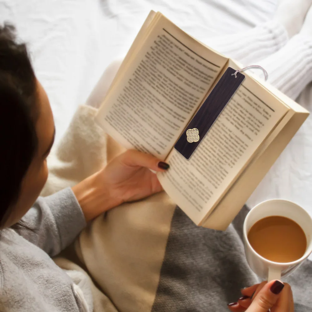 

Creative Exquisite Wood Page Marker Chinese Style Reading