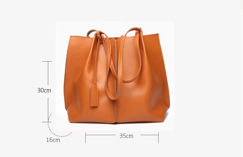 

ICEV casual genuine leather women's handbags famous brands large capacity shopping tote messenger bag ladies office work handbag
