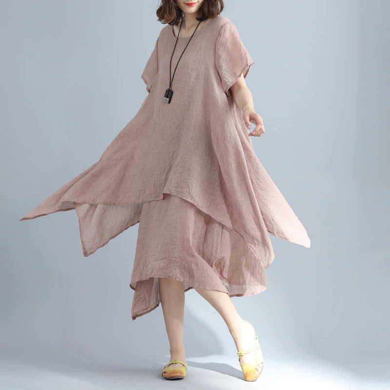 2020 Новое поступление летнее платье для беременных женщин свободная версия