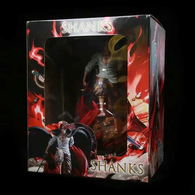 

Anime One Piece Four Emperors Red Hair Shanks PVC Action Figure Japanese Anime Figure Model Toys Collection Doll Gift