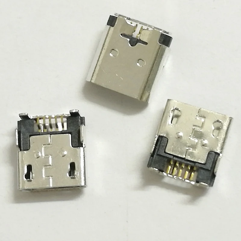 100 шт. разъем Micro Usb для зарядного устройства Nokia Lumia 520 620 630 520T 525 N520 N620|Шлейфы