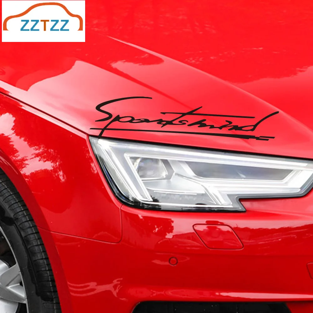 1 шт. Автомобильная Наклейка Спорт Разум тело головсветильник свет