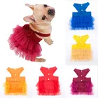 Юбка на бретельках, одежда для домашних животных, красивая летняя Удобная дышащая Милая юбка для домашних животных, платье для собаки, одежда для щенка