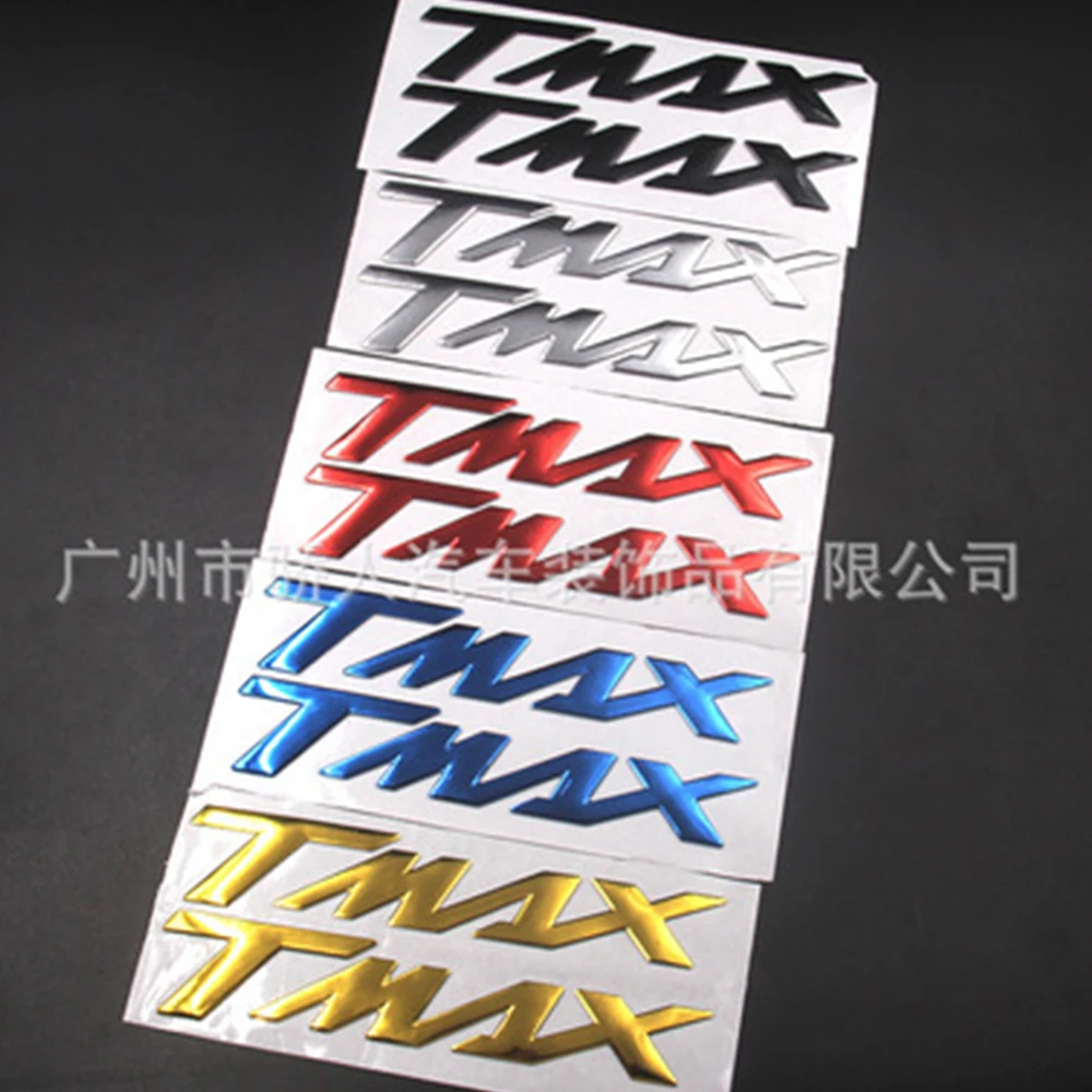 

TMAX T-MAX Motorcycle Logo Decal Tank Body Sticker 3D Emblem for Yamaha TMAX500 TMAX530 T-MAX 500 530