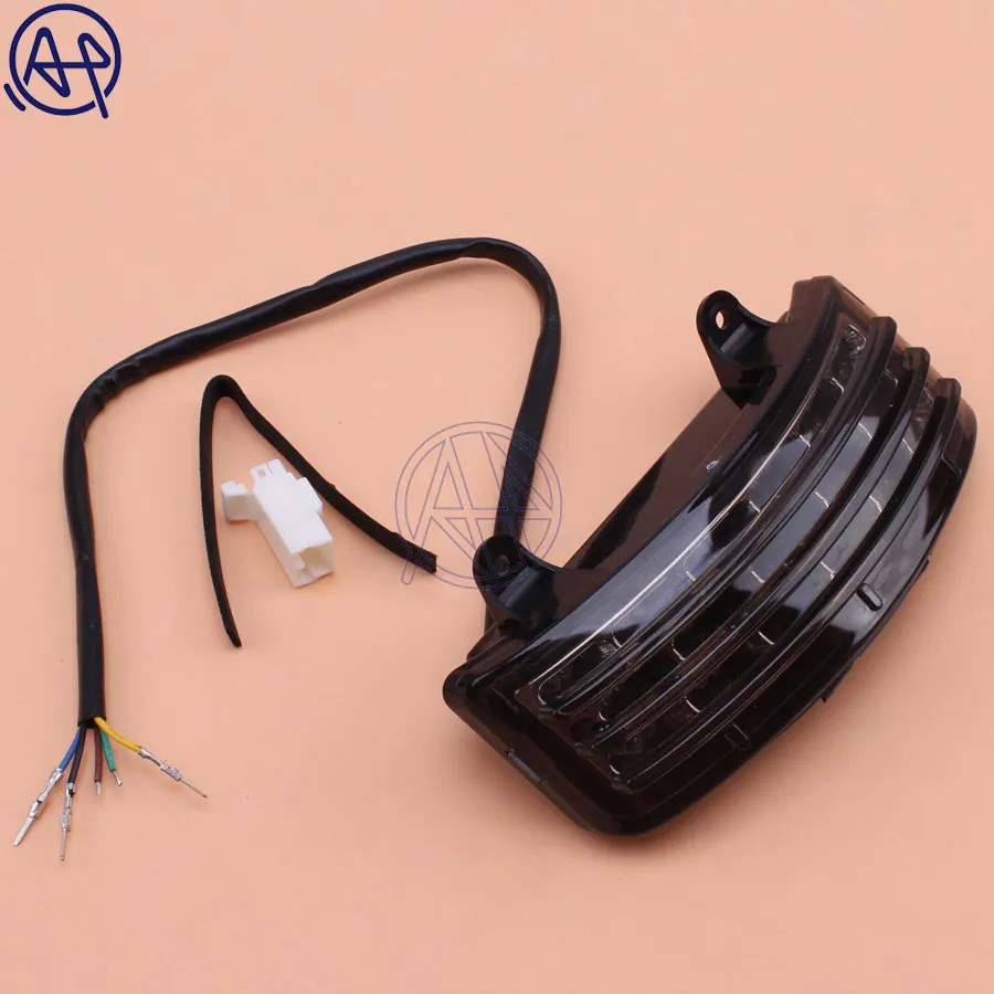 Fender Светодиодный Интегрированный задний светильник Somke с поворотным сигналом