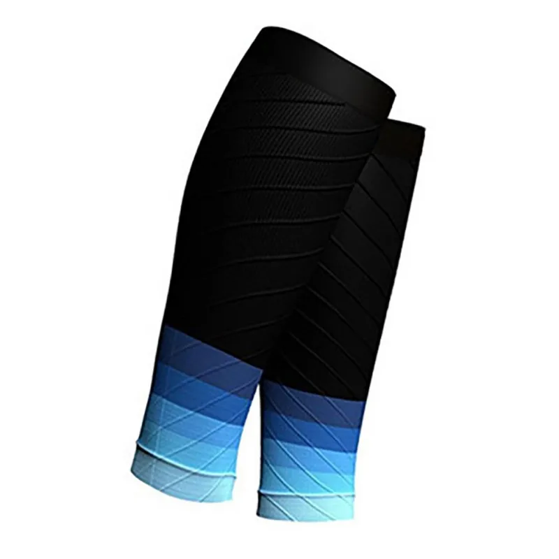 

1Pair Football Running Athletics Compression Sleeves Leg Calf Shin Splints Knee Pads Protection Support Unisex