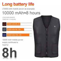 men and women winter usb warm electric jacket for vest hiking and camping