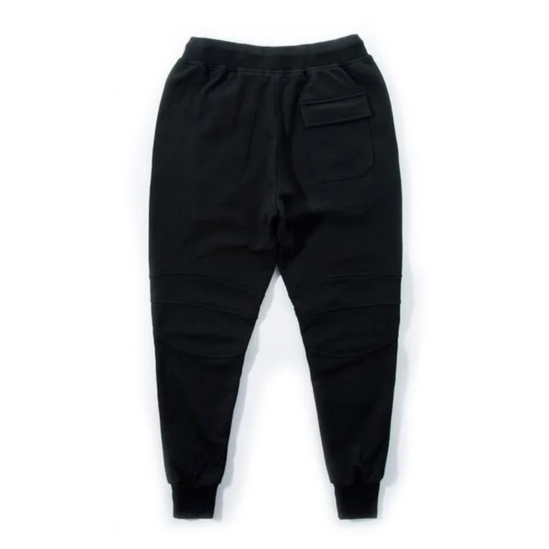 Джоггеры в стиле хип хоп спортивные штаны плиссированные простые мужские брюки