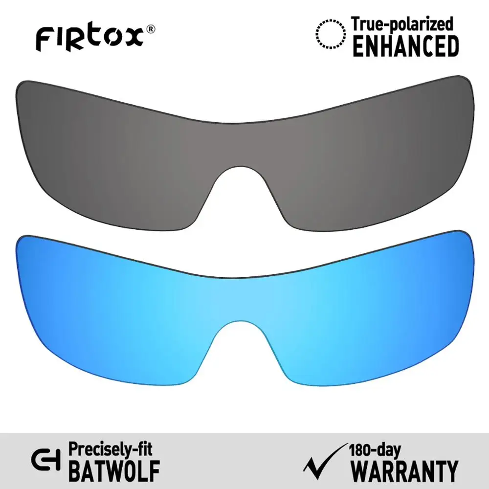 Firtox True UV400 поляризованные Сменные рассеиватели солнцезащитные очки Oakley Batwolf OO9101