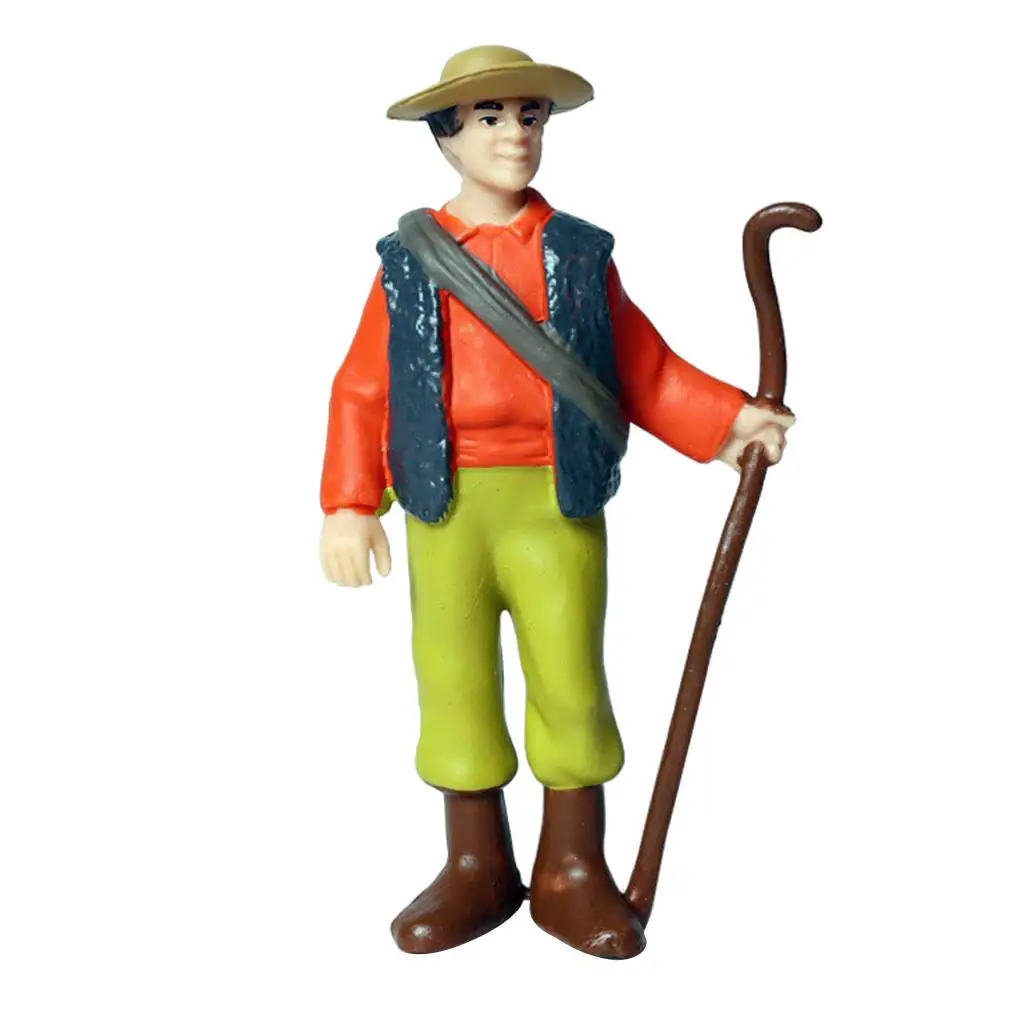 People Figurine Toys Including Farmer Farmwife Ranch Feeder Sheepherder Forest ranger Farm Figures | Игрушки и хобби